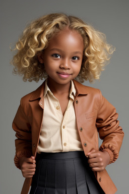 Child female with  blonde hair