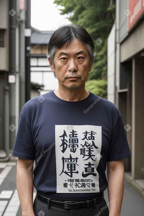 Japanese middle-aged male 