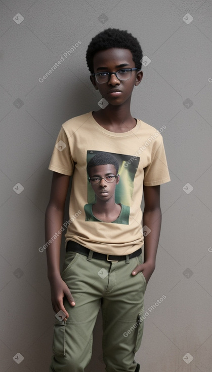 Sudanese teenager boy 