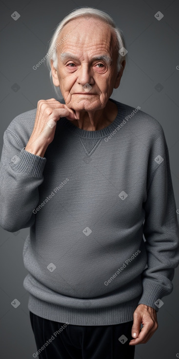 Finnish elderly male with  black hair