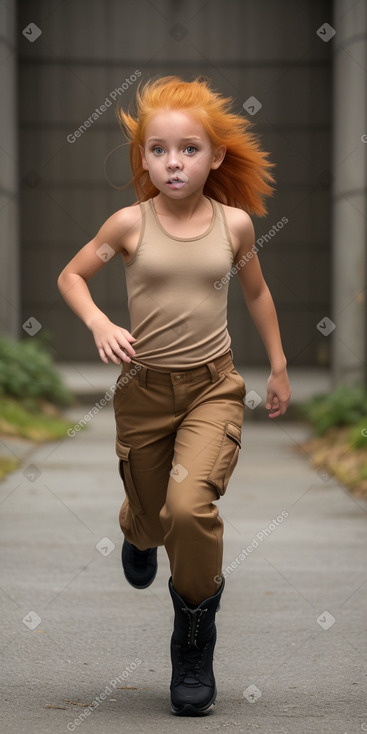 Child female with  blonde hair