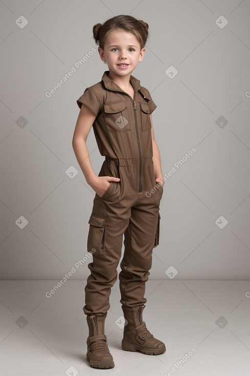 Croatian child boy with  brown hair