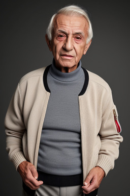 Turkish elderly male with  blonde hair