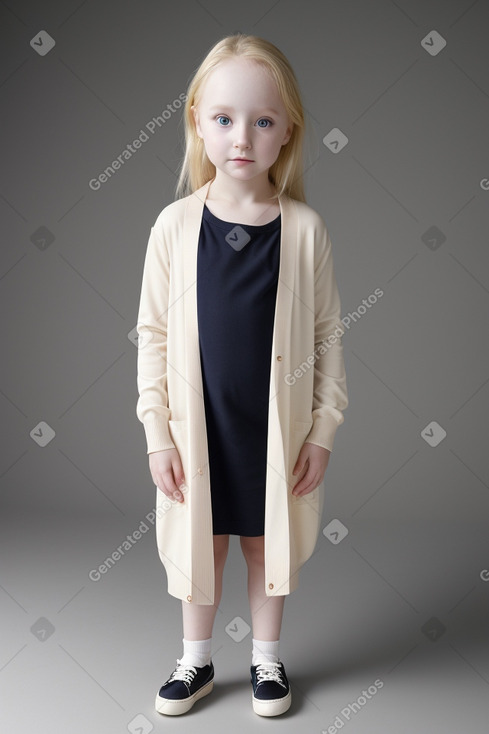 Child female with  blonde hair