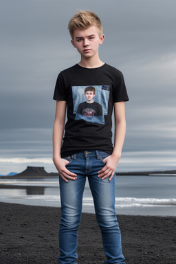 Icelandic teenager boy 