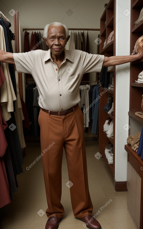 Elderly male with  ginger hair