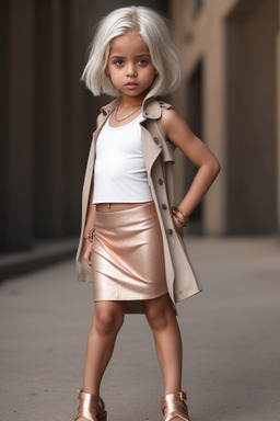 Yemeni child girl with  white hair