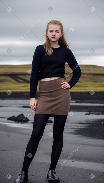 Icelandic teenager girl 