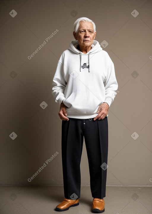 Nicaraguan elderly male with  white hair