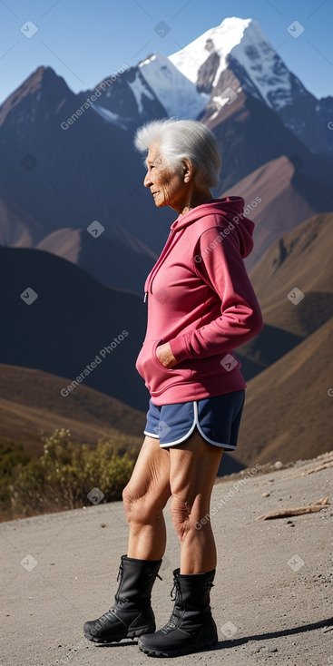 Peruvian elderly female 