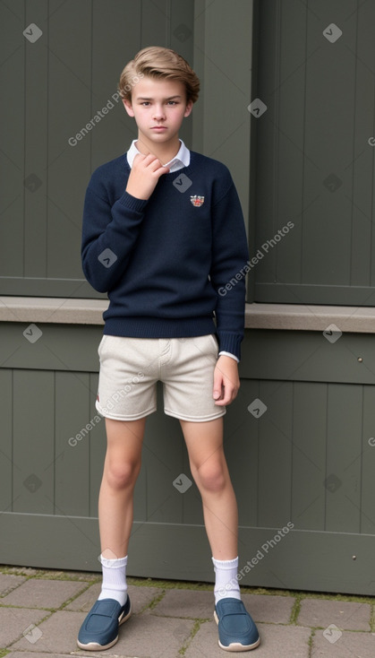 Dutch teenager boy 