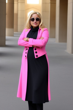 Omani 45 years female with  blonde hair