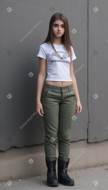 Macedonian teenager girl 