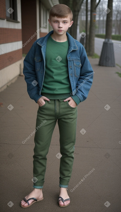 Belarusian teenager boy 