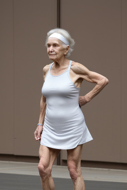 Caucasian elderly female 