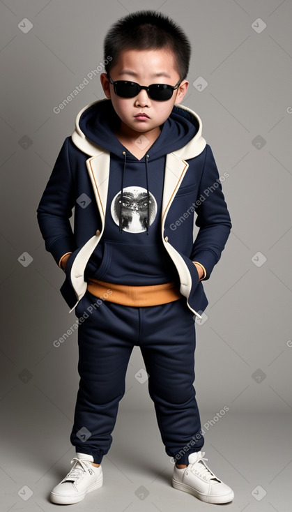 Mongolian child boy 