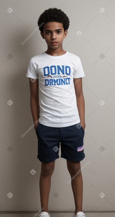 Dominican teenager boy 