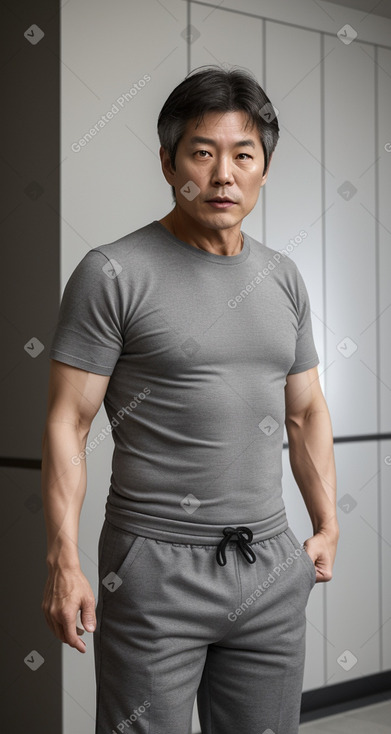 South korean middle-aged male 