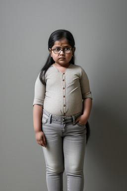 Bangladeshi infant girl with  gray hair