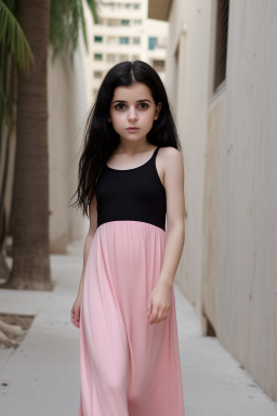 Israeli infant girl with  black hair