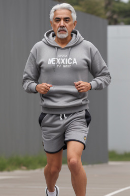 Mexican adult male with  gray hair