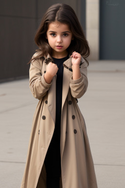 Iraqi infant girl with  brown hair