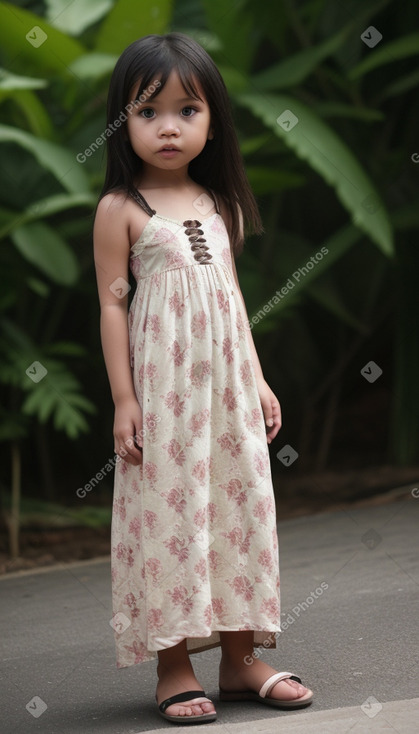 Indonesian infant girl 