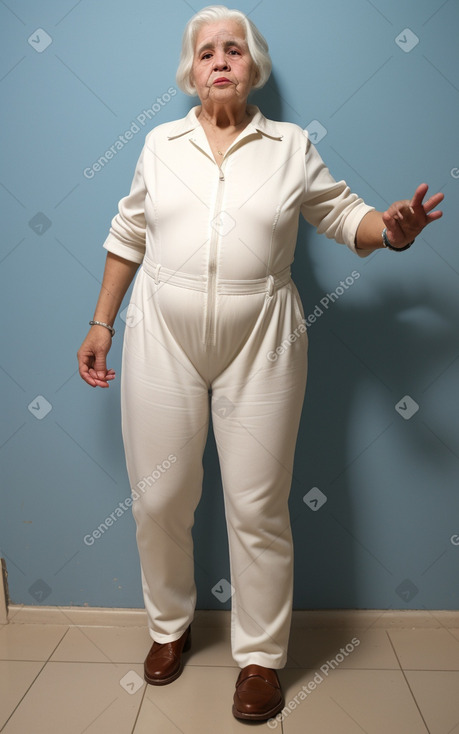 Cuban elderly female with  white hair