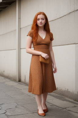 Honduran young adult female with  ginger hair