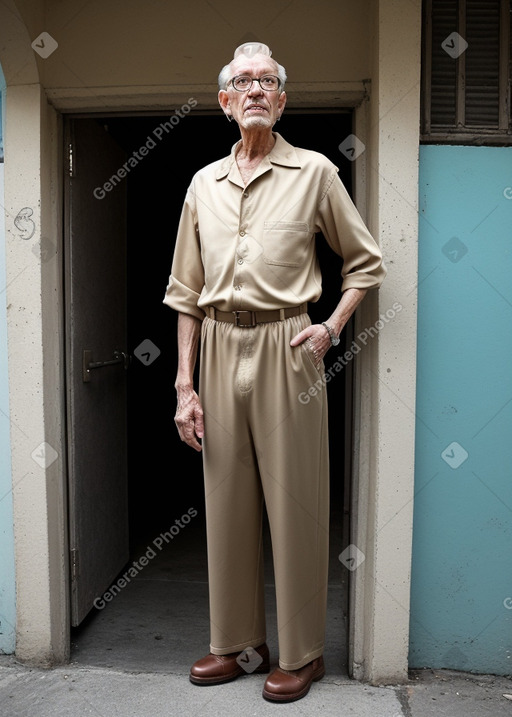 Nicaraguan elderly male with  ginger hair