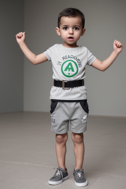 Algerian infant boy with  gray hair