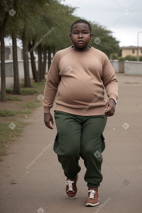 Kenyan teenager boy with  ginger hair