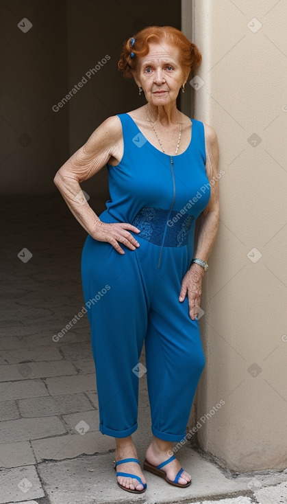 Cuban elderly female with  ginger hair