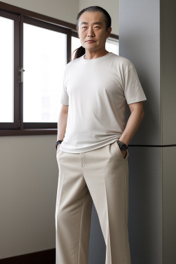 South korean middle-aged male 