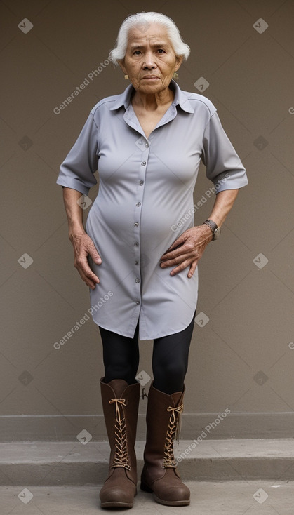 Bolivian elderly female 