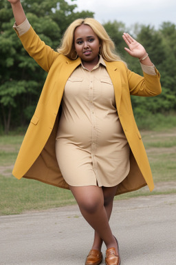 Somali adult female with  blonde hair