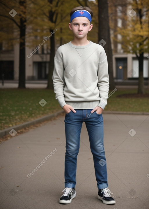 Polish teenager boy 