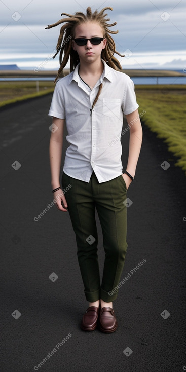 Icelandic teenager boy 