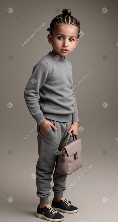 Moroccan infant boy with  gray hair