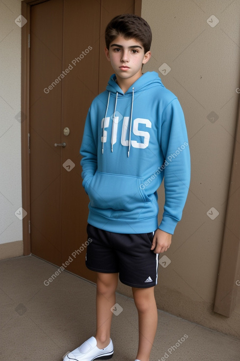 Uruguayan teenager boy 