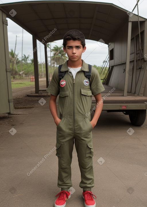 Costa rican teenager boy 