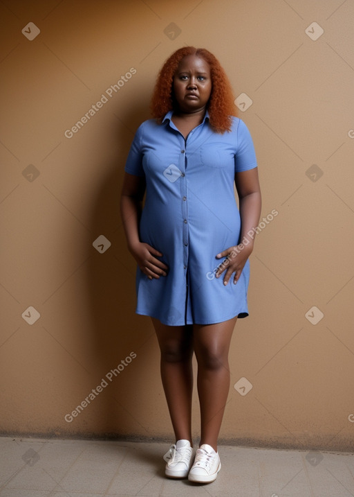 Malian 45 years female with  ginger hair