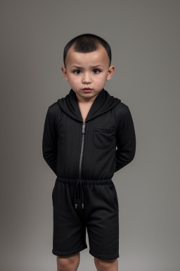 Uzbek child boy with  black hair