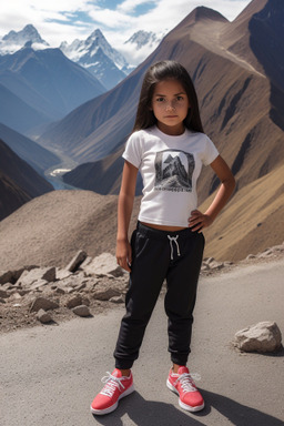 Peruvian child girl 