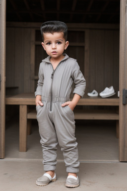 Moroccan infant boy with  gray hair