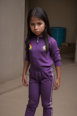 Bolivian child girl 