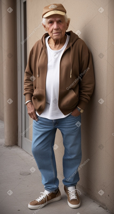 Cuban elderly male with  blonde hair