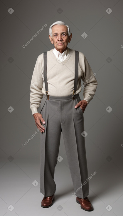 Panamanian elderly male with  gray hair