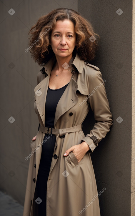 Belgian 45 years female with  brown hair