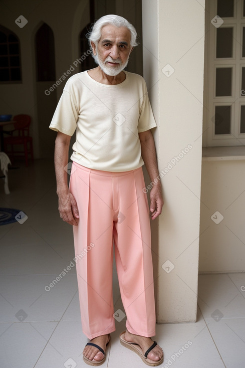 Iranian elderly male with  white hair